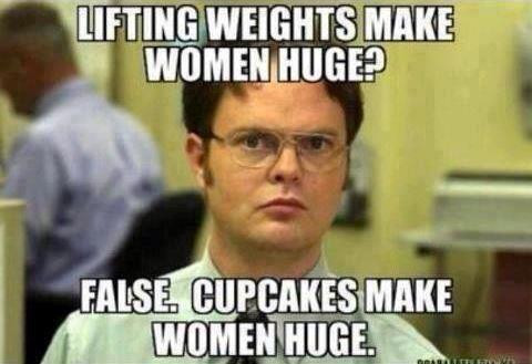 Cupcakes & weights