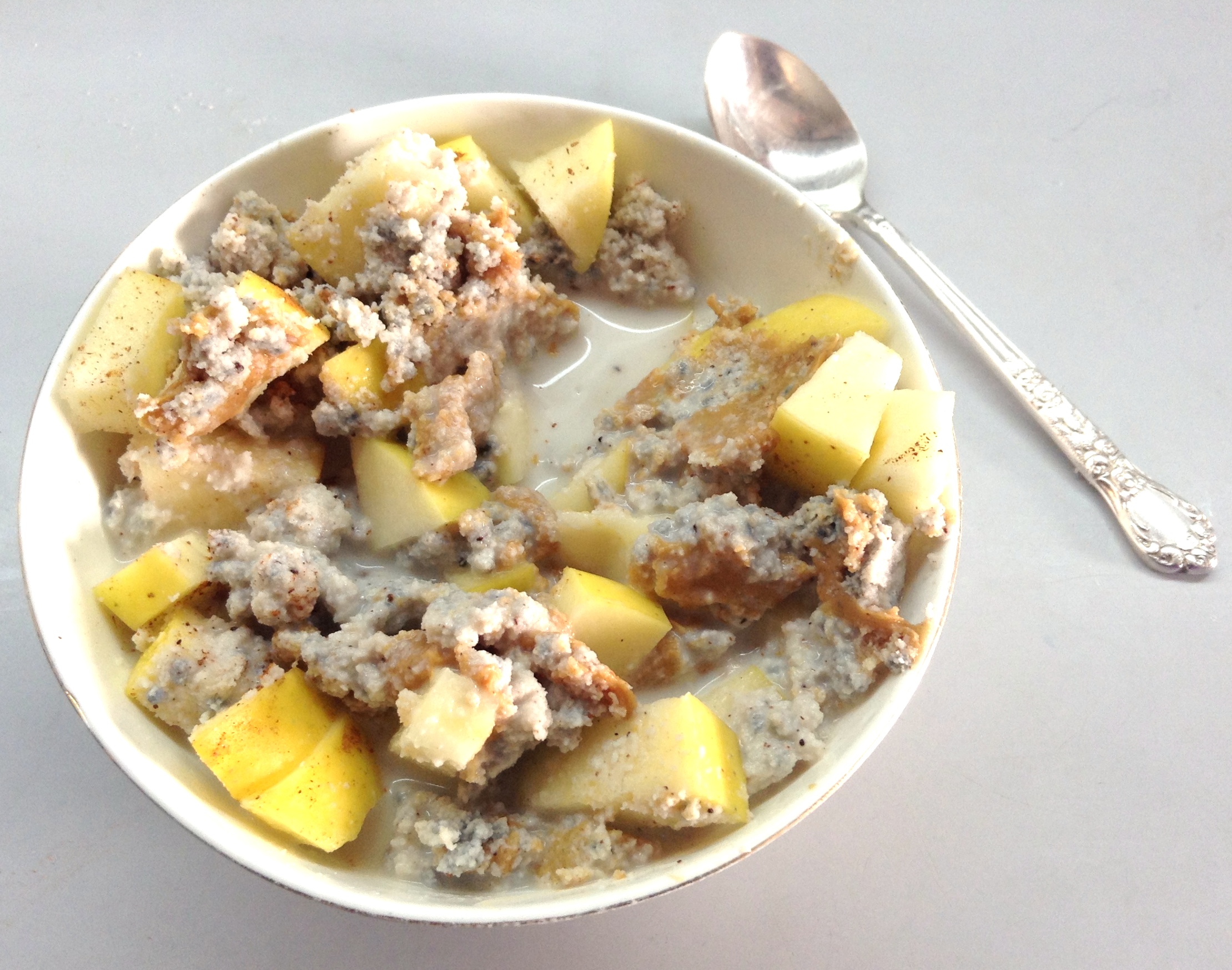 Coconut Flour Chia Pudding Spoon