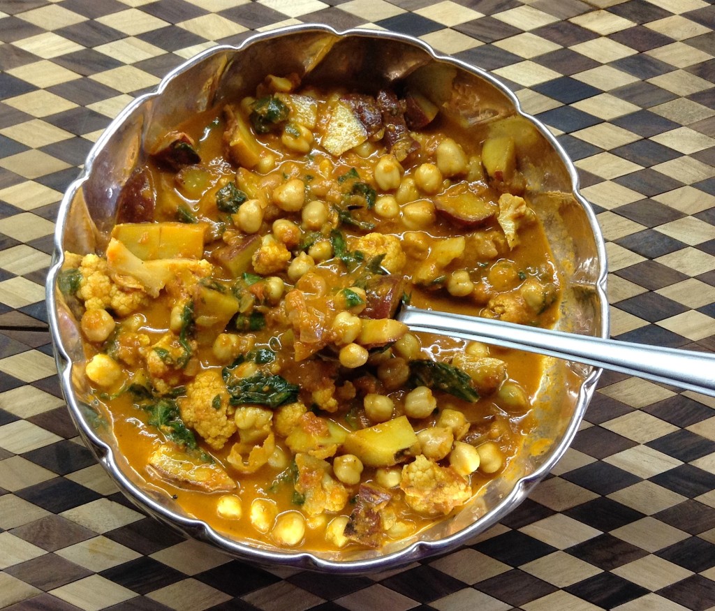 Sweet Potato & Chickpea Curry (2)