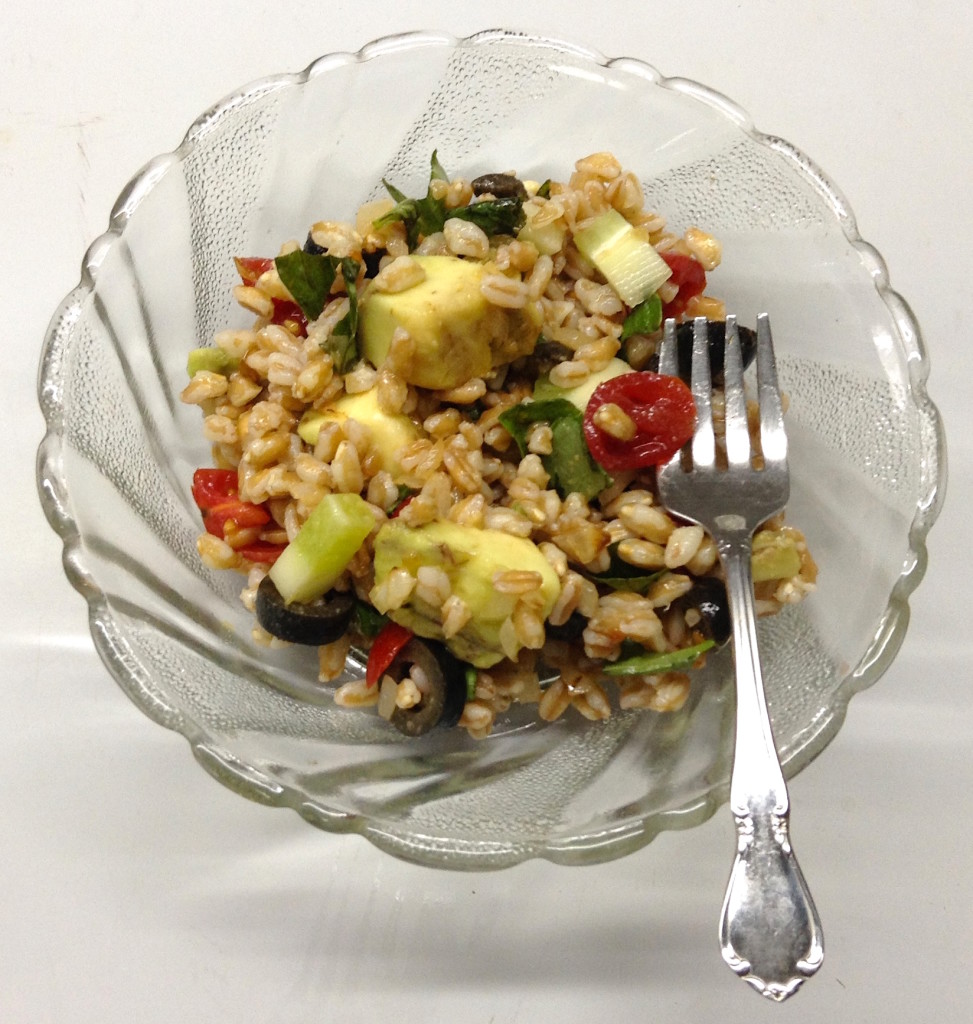 Farro Avocado Salad (small bowl)
