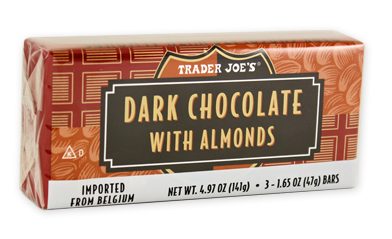 TJ Dark Chocolate with Almond
