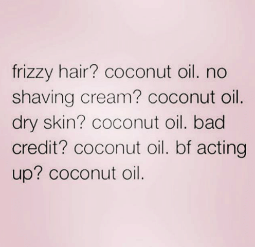 Coconut Oil Humor